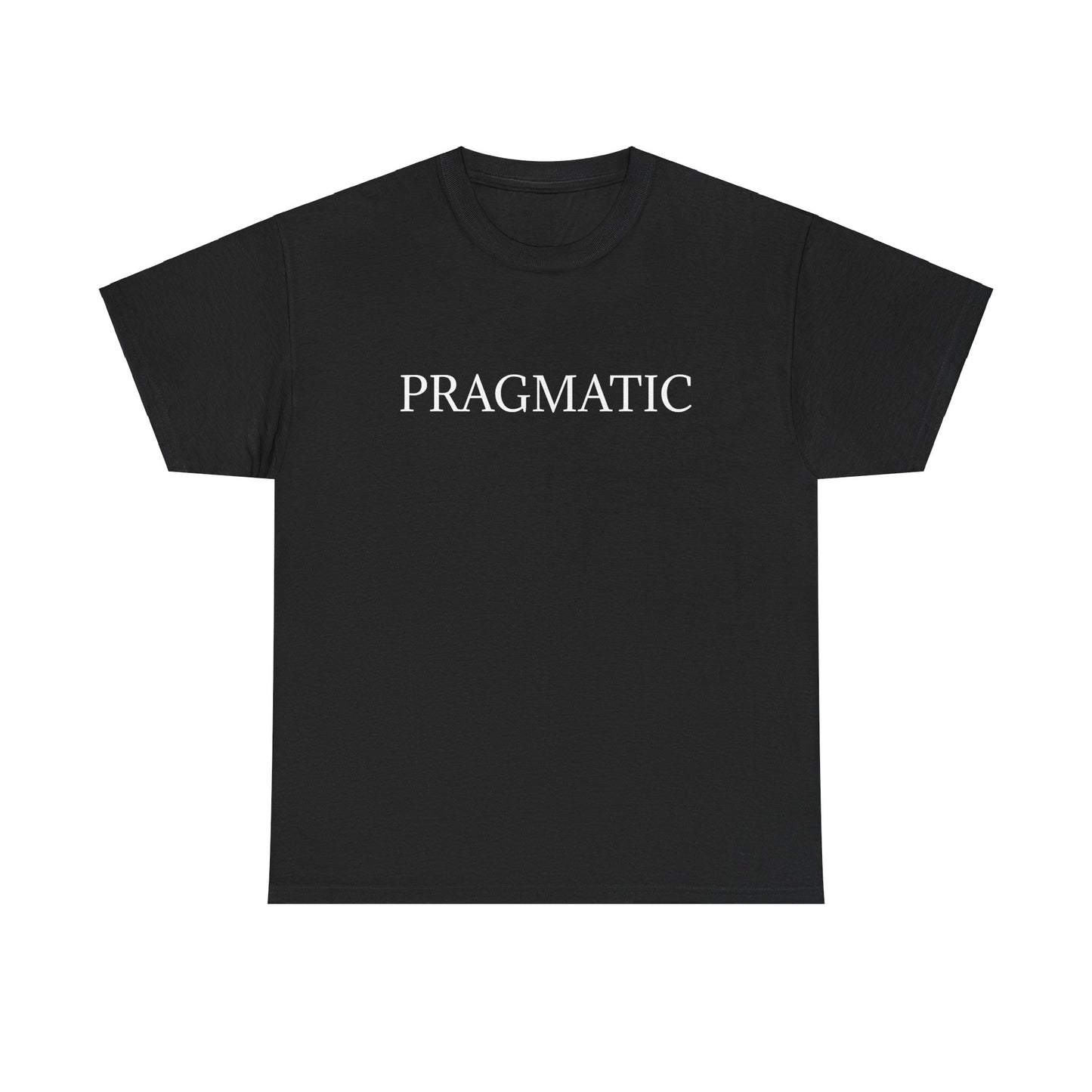 Unisex Heavy Cotton Tee - "Pragmatic" Inspirational T-Shirt for Everyday Wear