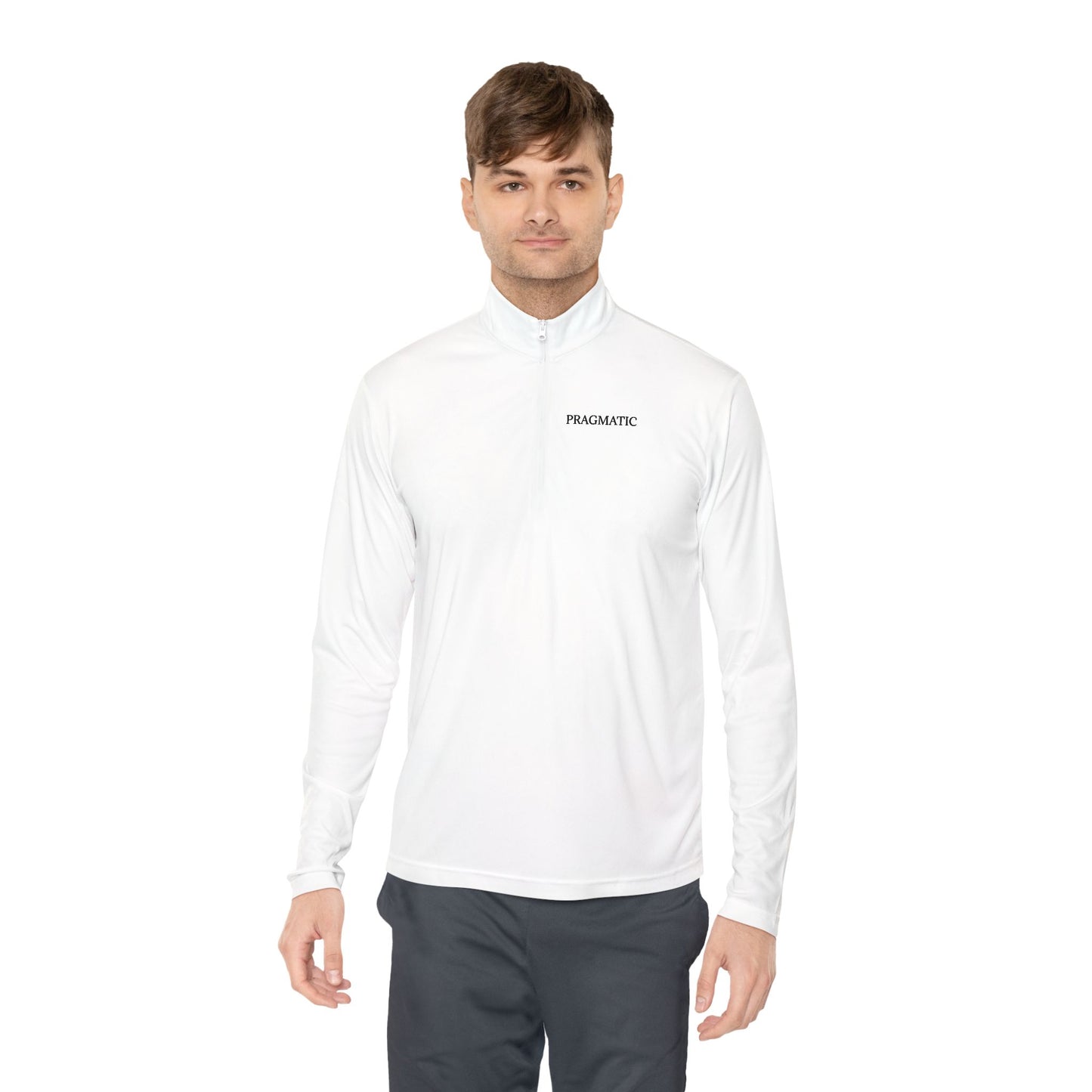 Pragmatic Unisex Quarter-Zip Pullover - Stylish and Versatile Activewear